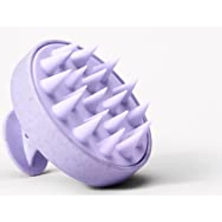 Maria Nila Lila Kopfhaut Massagebürste, Scalp Brush, Anregende Durchblutung, Entfernt Hautzellen & Produktrückstände, Recyceltes Plastik mit Weizenstrohfasern & Silikonborsten – Bild 2