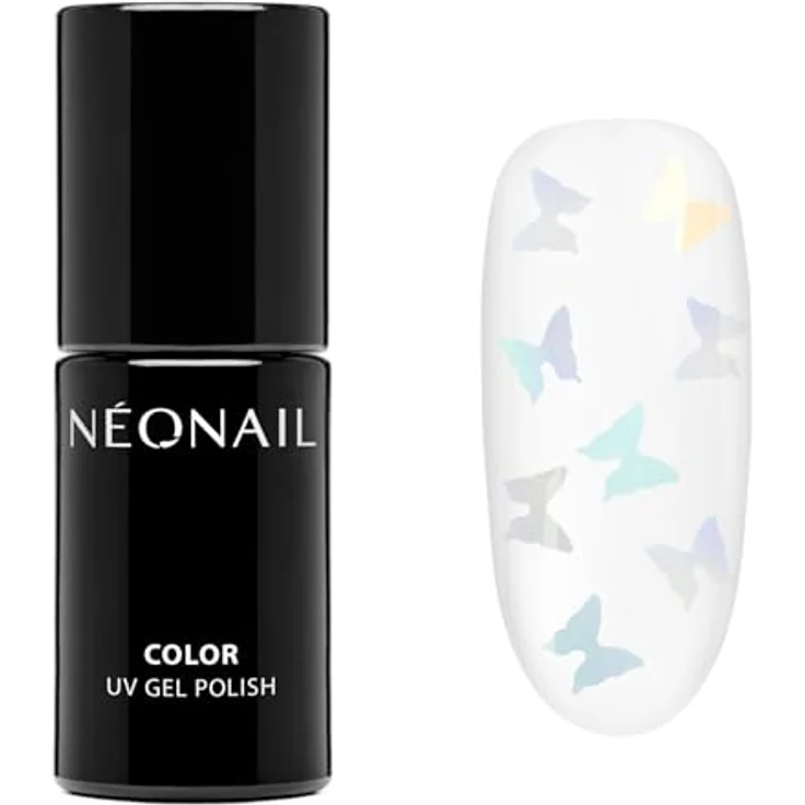 NÉONAIL UV Nagellack 7,2 ml - Mehrfarbig Dancing Butterflies - Starke Pigmentierung - Langanhaltende Maniküre - HOHE QUALITÄT - Aushärtung in LED-/UV-Lampe – Bild 1