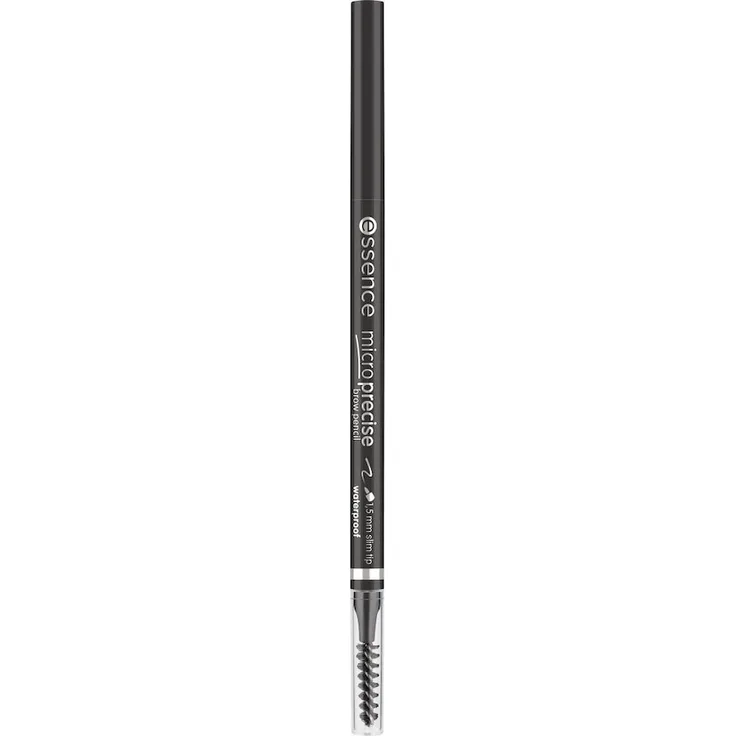 Essence Micro Precise Augenbrauenstift, ultrafeine Spitze für präzise Striche, wasserfest, 0,1 g, BLACK BROWN
