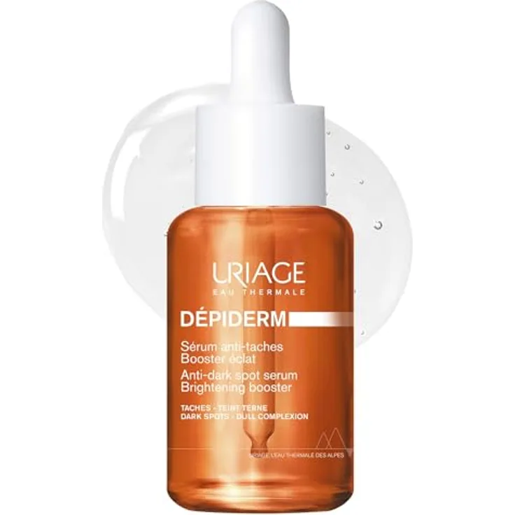 Uriage Dépiderm Anti-Dark Spot Serum Brightening Booster 30ml - Konzentriertes 20% Vitamin C Complex & Niacinamid - Reduktion von Dunklen Flecken in 28 Tagen! 94% Natürlichen - Empfindliche Haut