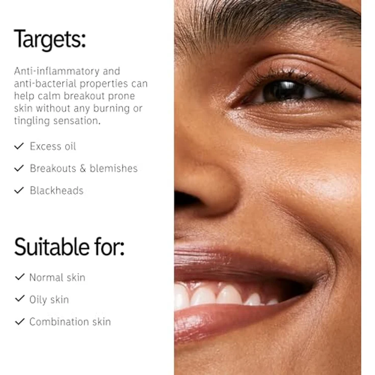The INKEY List Beta Hydroxy Acid Serum 2% Salicylsäure 1% Hyaluronsäure, Peeling Serum zur Bekämpfung von Mitessern und Pickeln 30 ml – Bild 3