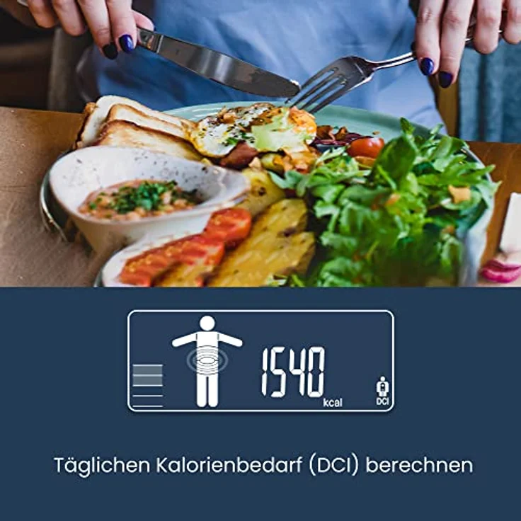 Tanita BC602MB21 BC, 601 Segment Körperanalyse Waage mit Datenübertragung – Bild 7