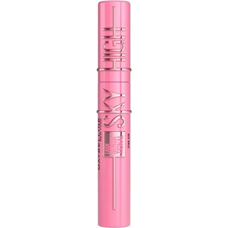 Maybelline New York Pink Wimperntusche für extrem lange Wimpern, Lash Sensational Sky High Mascara, Pink Air, 7,2 ml