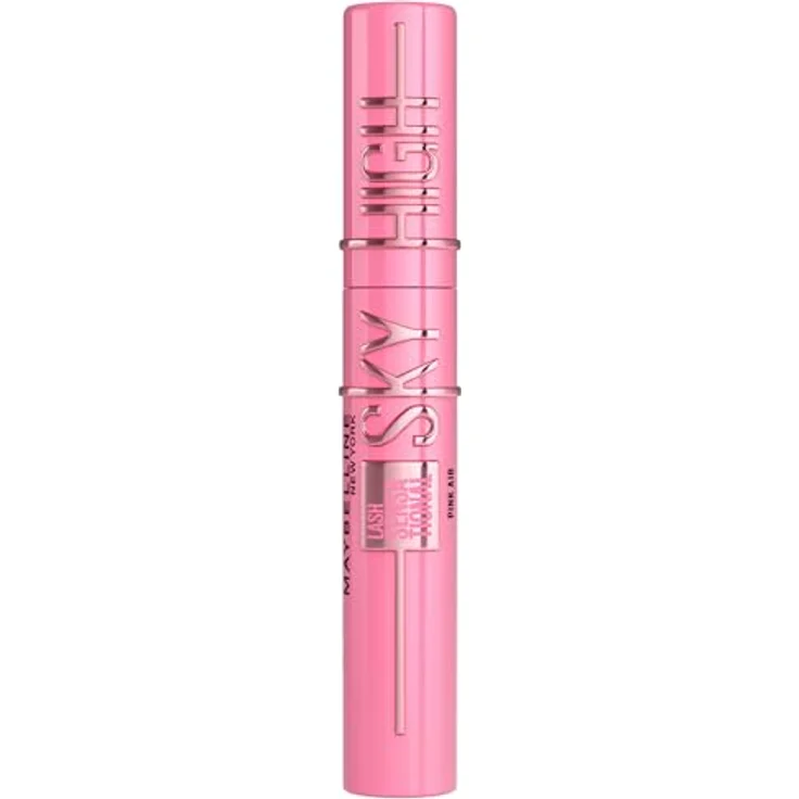 Maybelline New York Pink Wimperntusche für extrem lange Wimpern, Lash Sensational Sky High Mascara, Pink Air, 7,2 ml – Bild 1