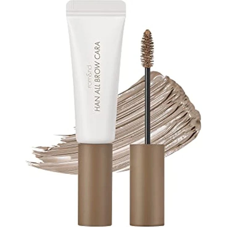 rom&nd HAN ALL BROW CARA Augenbrauenfarbe, Waterproof, Matte Finish, Long-Lasting, Volumizing, 9g (03 MODERN BEIGE) – Bild 1
