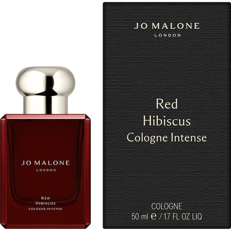 Jo Malone London Red Hibiscus Cologne Intense, Unisex Herrenparfum mit blumigen Noten, 50 ml