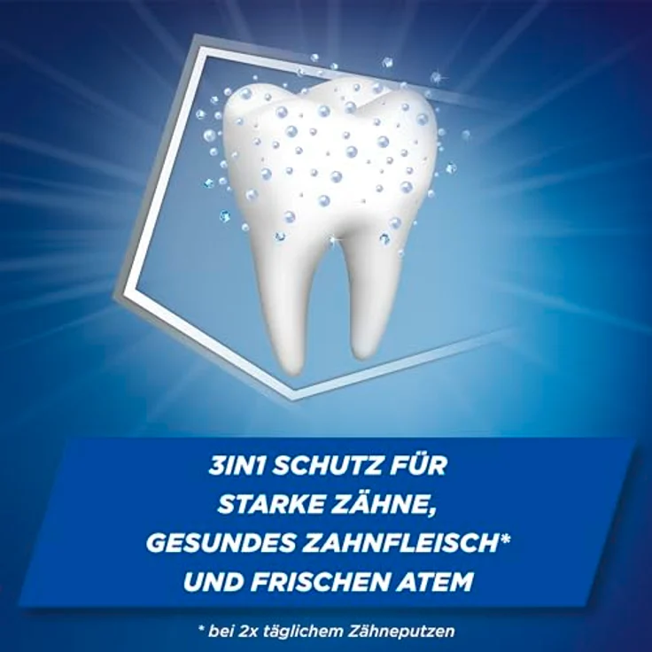 Odol-med 3 Original mit Fluorid, 75 ml, für saubere und gesunde Zähne – Bild 2