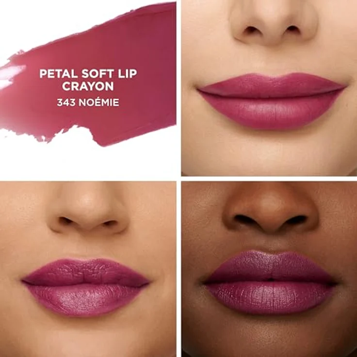 Laura Mercier Petal Soft Crayon Lippenstift, federleichtes Lippen-Make-up mit Himbeersamenöl und Mangobutter, 1,6 g – Bild 3