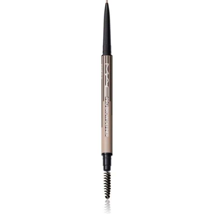 MAC Cosmetics Pro Brow Definer, wasserfester Augenbrauenstift im Farbton Omega, 0,3 g mit Pinsel