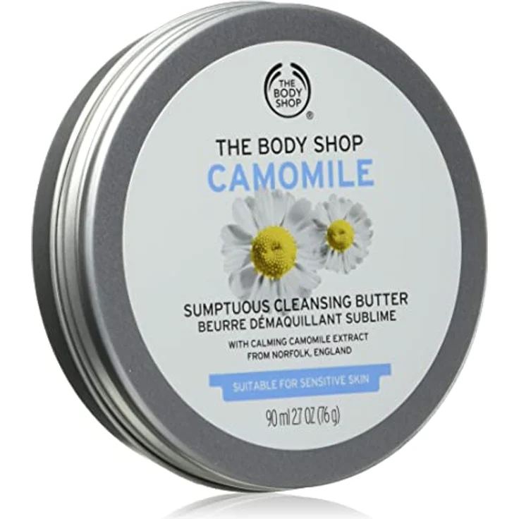 The Body Shop Camomile Sumptuous Cleansing Butter, Reinigungscreme für sanfte Gesichtsreinigung, 90 ml – Bild 1