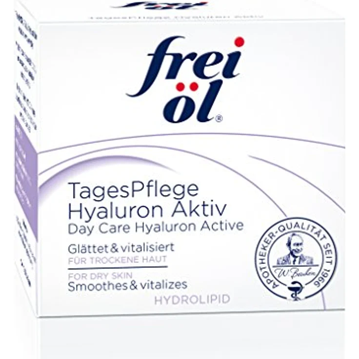 Frei Öl Hydrolipid Tagespflege Hyaluron Aktiv Cre. 50 ml Tagespflege für Damen und Herren – Bild 2