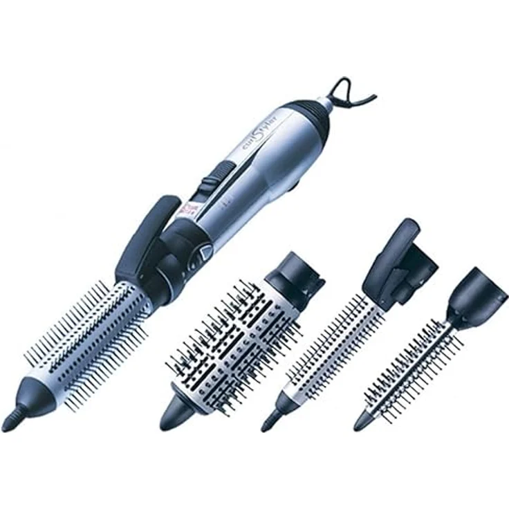 Wella Curl Styler Warmluftbürste, 600 Watt mit 4 Thermo-Rundbürsten für verschiedene Lockengrößen – Bild 2