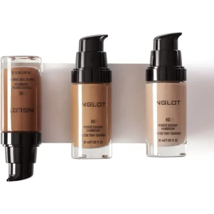 Inglot HD PERFECT COVERUP Foundation 30 ml, Nr. 83, hypoallergen, Glanzreduzierend, für alle Hauttypen – Bild 3