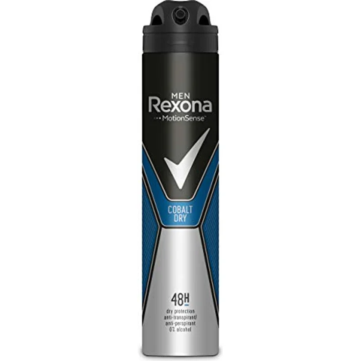 Rexona Cobalt, Deodorant mit 48H Schutz und MotionSense Technologie, 200 ml – Bild 1
