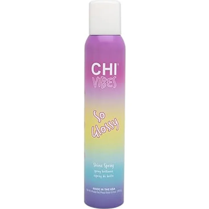 Farouk CHI Vibes So Glossy Polierspray, 150 ml - sofortiger Glanz, glänzende Optik, beschwert das Haar nicht