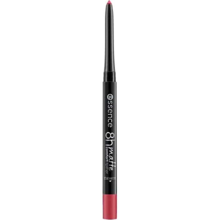 essence 8h matte comfort lipliner, Lip Pencil, Lippenkonturenstift, Nr. 07 Classic Red, rot, sofortiges Ergebnis, langanhaltend, matt, vegan, wasserfest, Mikroplastik Partikel frei (0,3g)