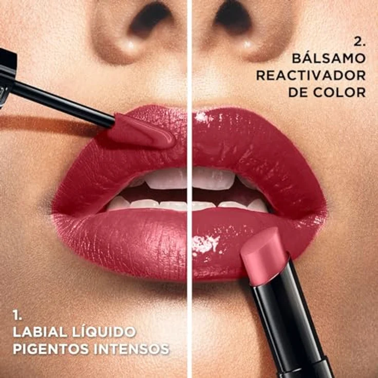 L’Oréal Paris Infaillible 2-Step Lippenstift, 5,7 g, langanhaltende Farbe bis zu 24 Stunden, INFINITE INTIMACY – Bild 4