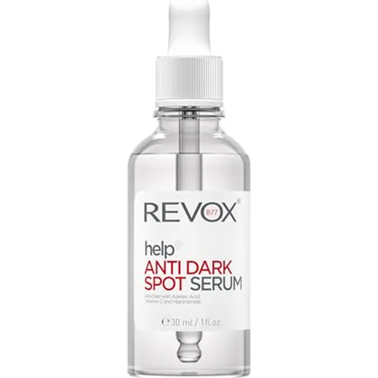 Revox B77 Help Anti Dark Spot Serum, Gesichtsserum gegen Pigmentflecken, 30 ml, mit Vitamin C und Niacinamid