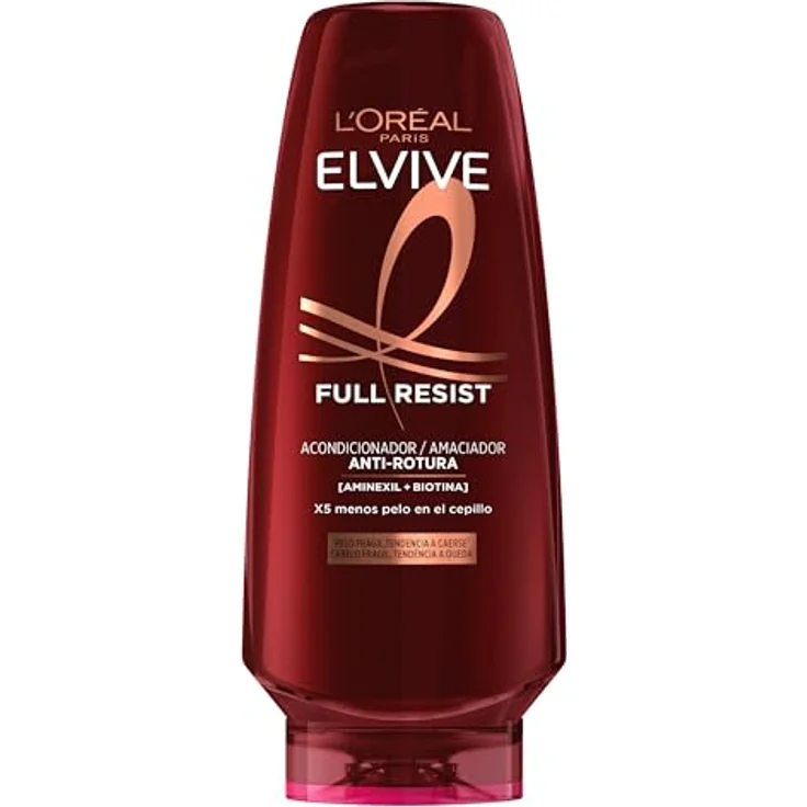 L'Oréal Paris Elvive Full Resist Acondicionador Anti Rotura 300Ml, Conditioner mit langlebiger und flexibler Gestaltung – Bild 1