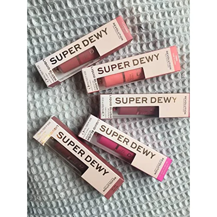 Makeup Revolution, Superdewy Liquid Blusher, Gesichts-Rouge, Hochpigmentiert, aufbaubare Formel, Fake The Flush, 15 ml – Bild 5