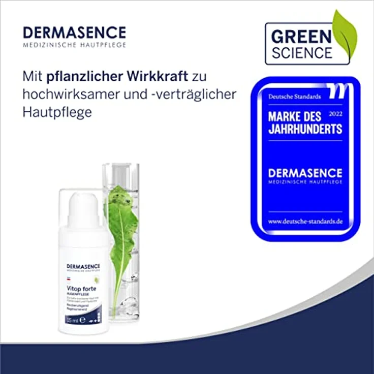 Dermasence Vitop forte Augenpflege, 15 ml – Bild 2
