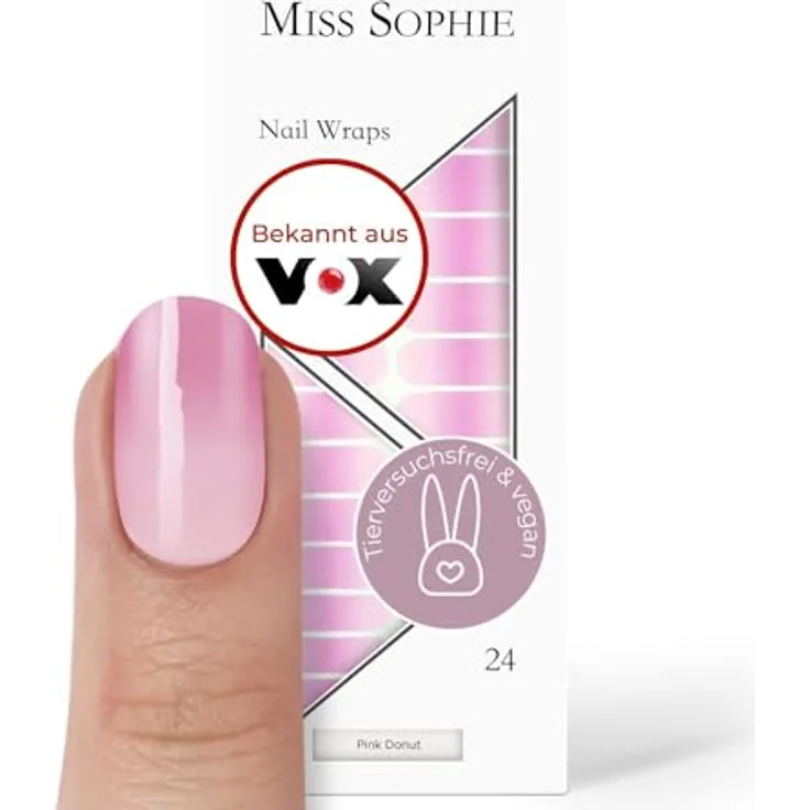 Miss Sophie's Pink Donut Nagelfolie 20 g Farbverlauf Pink