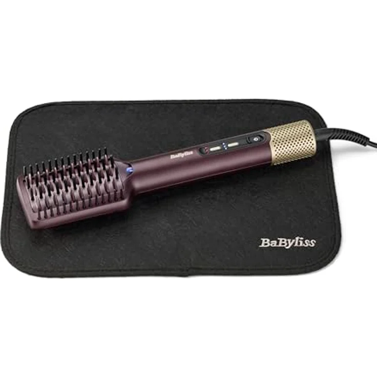 BaByliss Air Power Smooth Warmluftbürste, 3 Geschwindigkeits- und 4 Temperatureinstellungen, Keramik-Glättplatte, für alle Haartypen – Bild 8