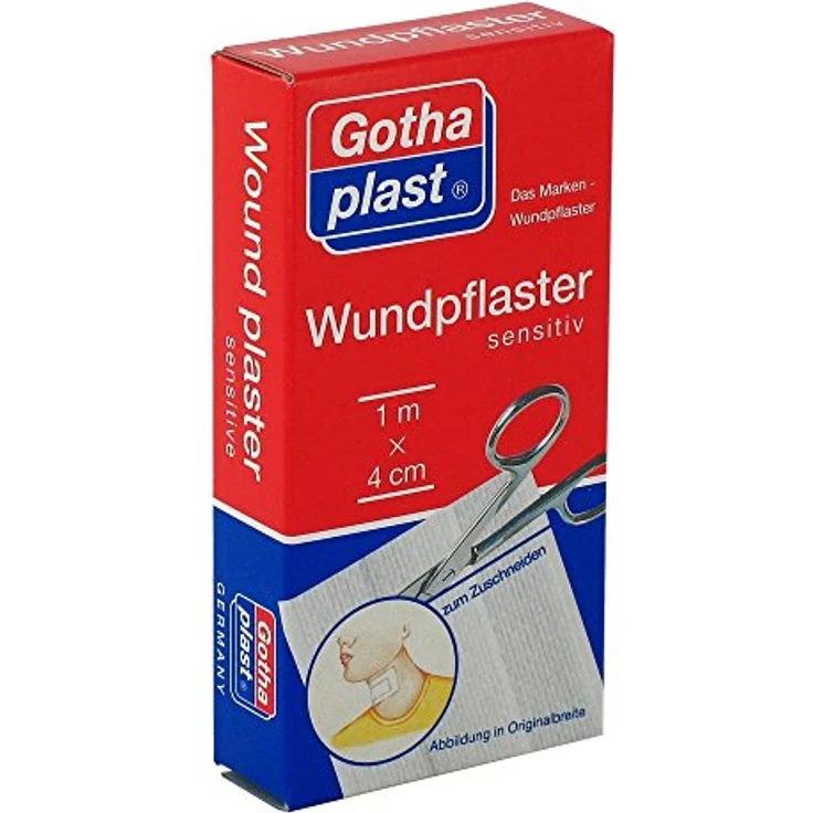 Gothaplast Gothaplast Wundpfl.sensitiv 4 cmx1 m geschnitten, 1 m – Bild 2