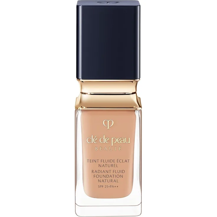 Clé de Peau Beauté Radiant Fluid Natural Foundation 35 ml, Farbe O40, strahlendes Finish, 24 Stunden Halt, feuchtigkeitsspendend