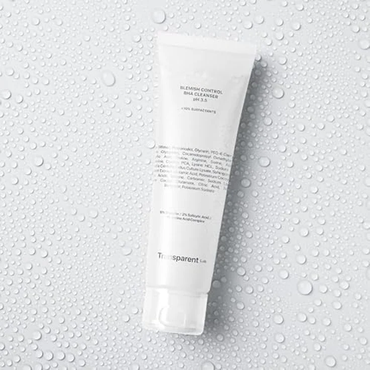 Transparent Lab Blemish Control BHA Cleanser, klärendes Waschgel für fettige und zu Akne neigende Haut, pH 3,5, 150 ml – Bild 2