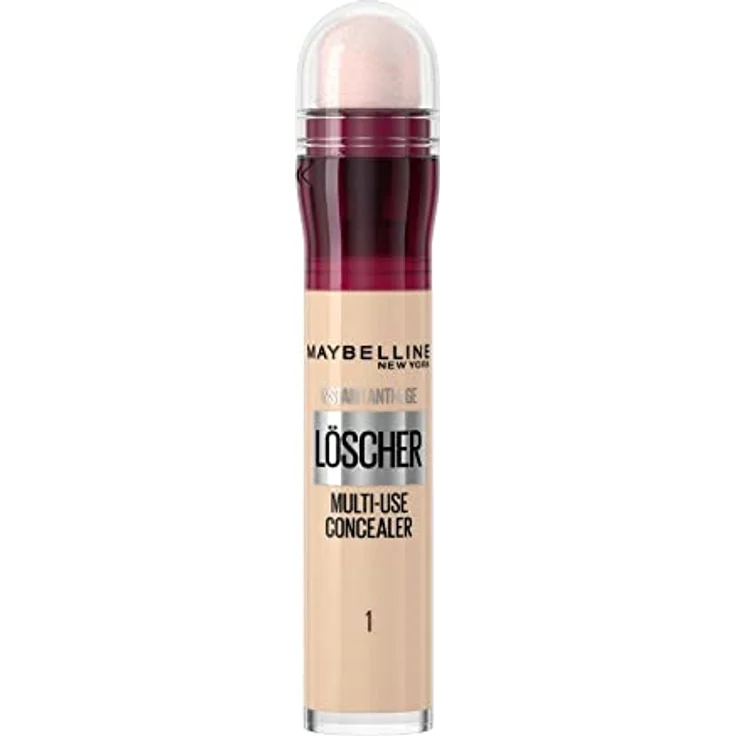 Maybelline New York Abdeckstift für Männer, Concealer mit Goji-Beere, Farbe Nr. 01 Light, 6,8ml, zum Kaschieren von Augenringen und Pickeln, für ein waches Erscheinungsbild – Bild 1