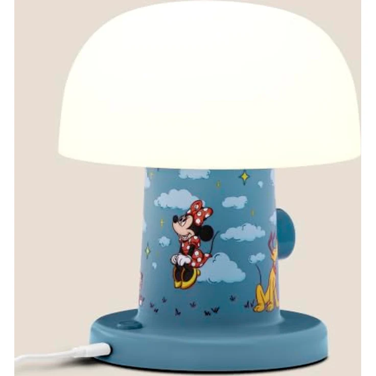 Lumie Willow - Mickey und Freunde, Licht- und Wärmetherapiegerät für Babys, Low-Blue-Light mit sanfter Dimmbare Nachtlichtfunktion – Bild 3