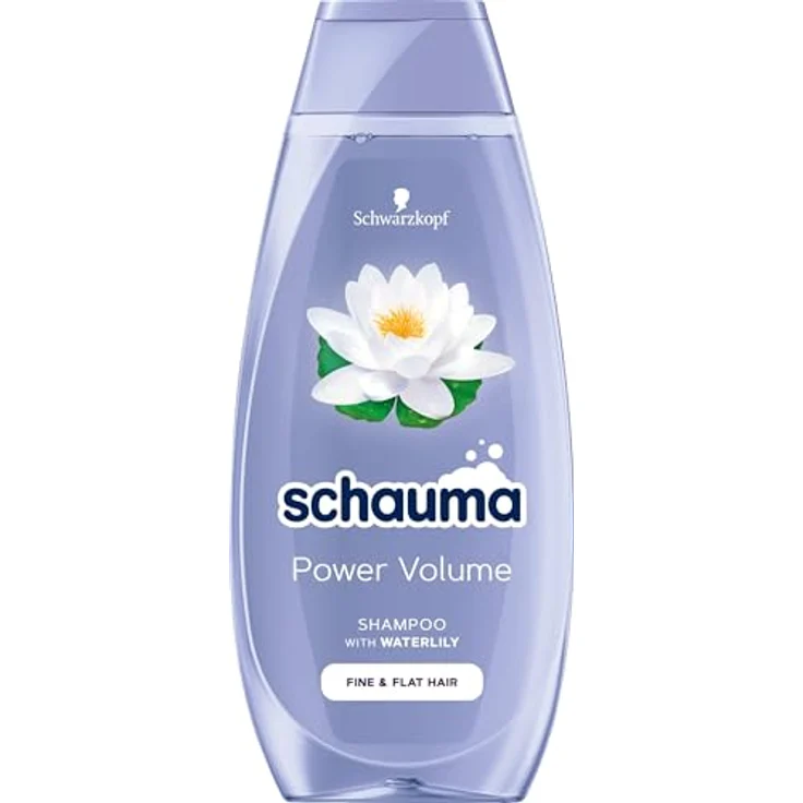 SCHAUMA Power Volumen Shampoo 48h, 400ml, für glänzendes und voluminöses Haar – Bild 2