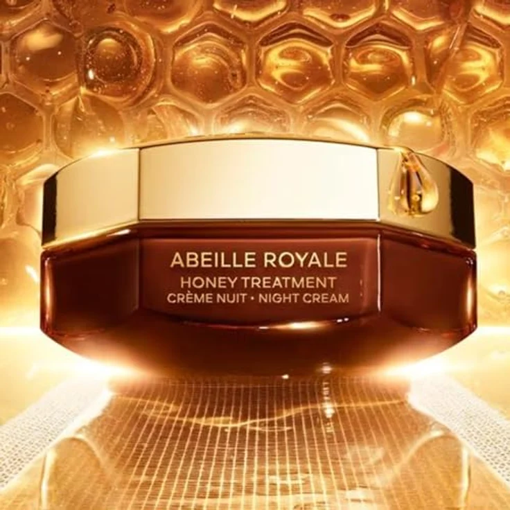 GUERLAIN Abeille Royale Honey Treatment Night Cream 50 ml - Gesichtscreme, kühl und bequem – Bild 2