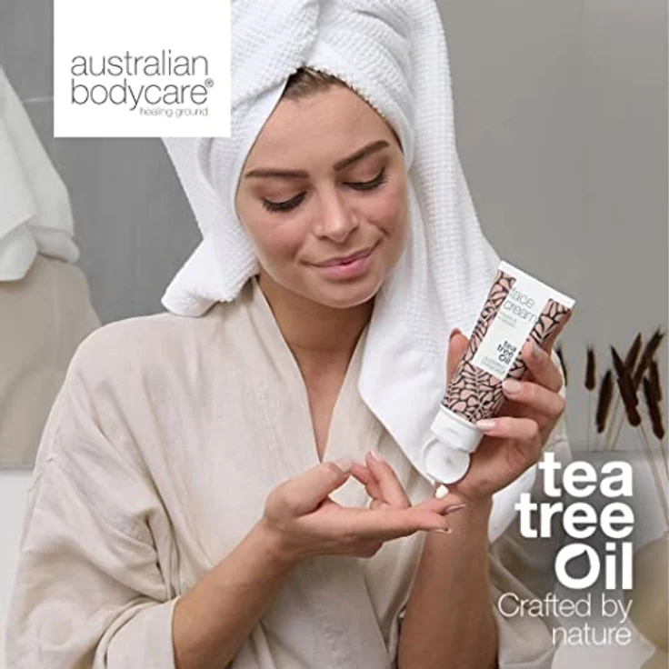Australian Bodycare Gesichtscreme 100 ml - Für unreine, fettige, trockene, Mischhaut - Mit Teebaumöl, feuchtigkeitsspendend – Bild 4