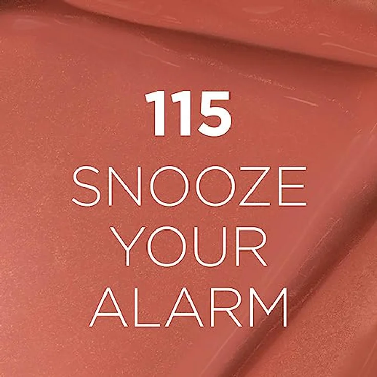 L'Oréal Paris Pflegender Lippenstift mit mattem Finish, Für leuchtende Farben mit bis zu 16 Stunden Halt, Infaillible Matte Resistance, Nr. 115 Snooze your Alarm​, 1x 5 ml – Bild 4