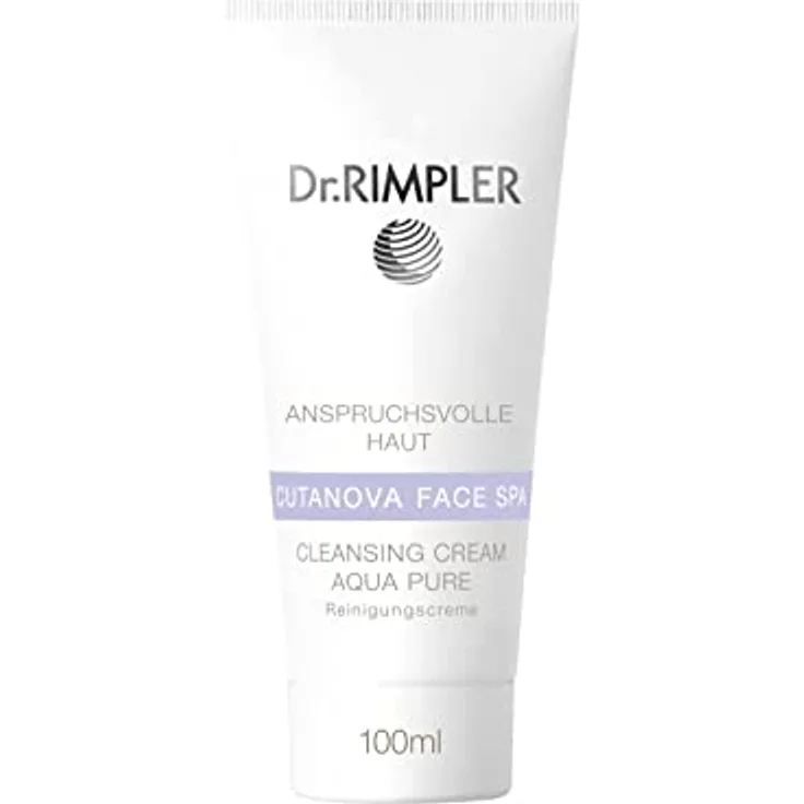 Dr. Rimpler Reinigungs-Gel "Cutanova Face Spa" I Reinigungsschaum zur schonenden Gesichtsreinigung I für jeden Hauttyp I Reinigungslotion, 100ml