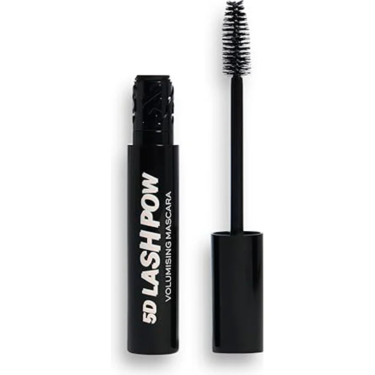 Revolution Makeup Revolution 5D Lash Pow Mascara, vegan, 12,2 ml, intensives Volumen und Länge für dramatischen Augenaufschlag – Bild 1
