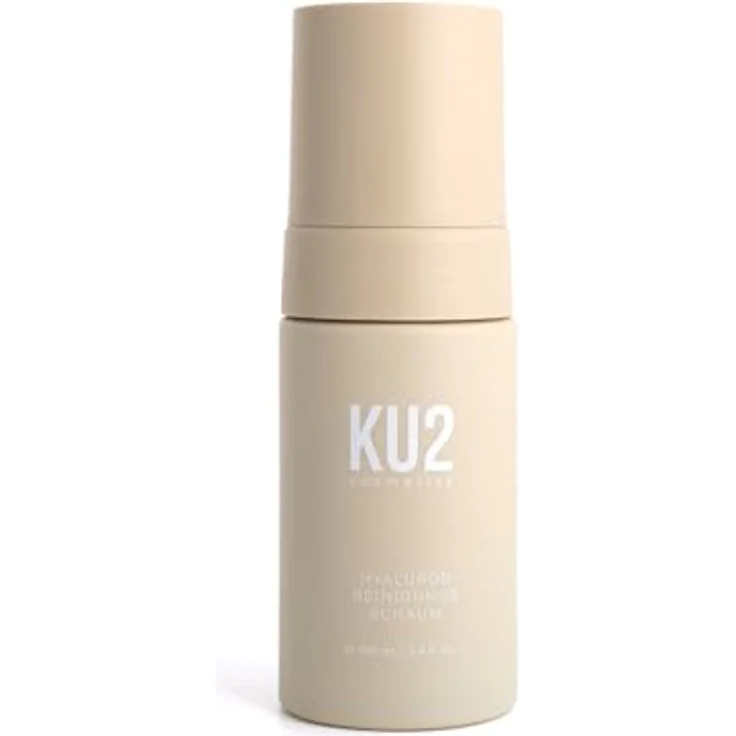 KU2 Cosmetics Gesichtsreinigung Schaum, sanfte porentiefe Reinigungsformel mit Hyaluronsäure für Make-up-Entfernung & hydratisierte Haut, 100 ml – Bild 1