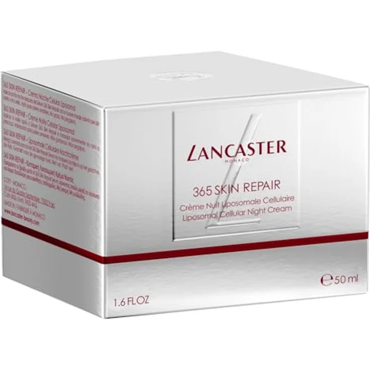 Lancaster 365 Skin Repair Liposomal Cellular Night Cream, 50 ml - Feuchtigkeit spendende Gesichtscreme für vitale und strahlende Haut – Bild 3