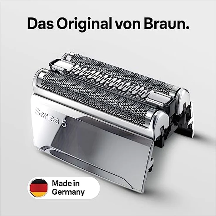 Braun Combipack 52S, Ersatzrasierklinge für Elektrorasierer, silber – Bild 2