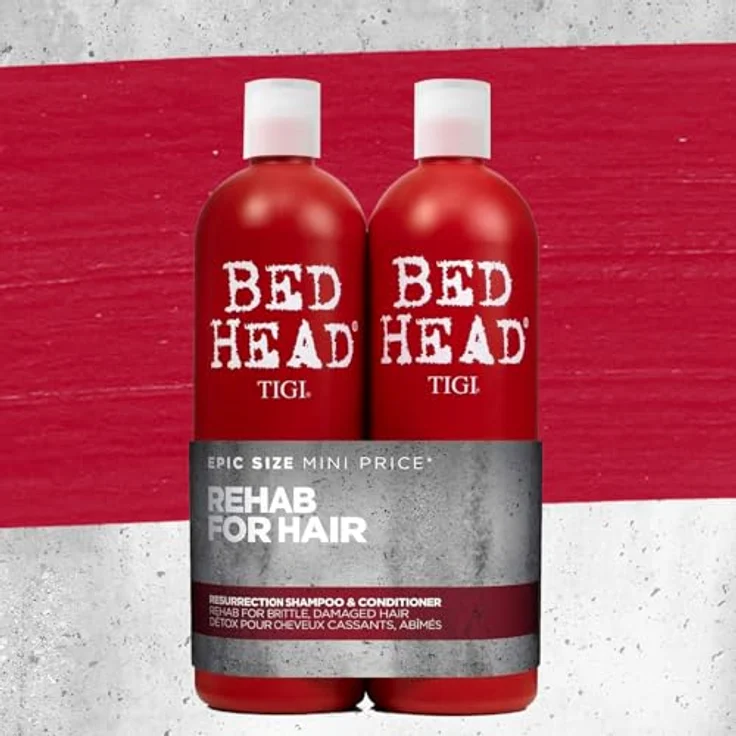 Tigi BED HEAD Urban Antidotes Resurrection Repair Shampoo 750 ml und Conditioner 750 ml – Bild 2