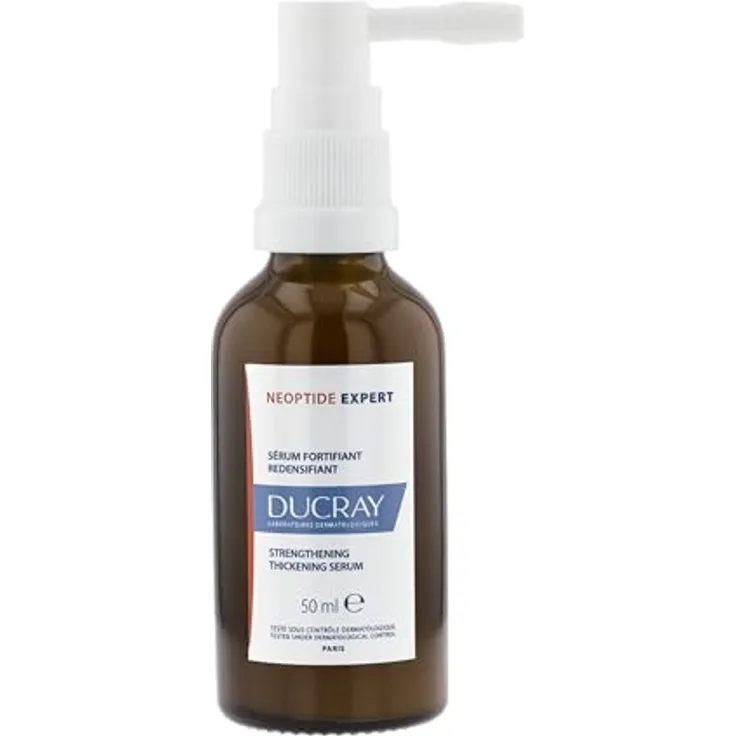Ducray Neoptide Expert, gezielte Pflege gegen Haarausfall, 2x50 ml, fördert Haarwachstum und stärkt Wurzeln