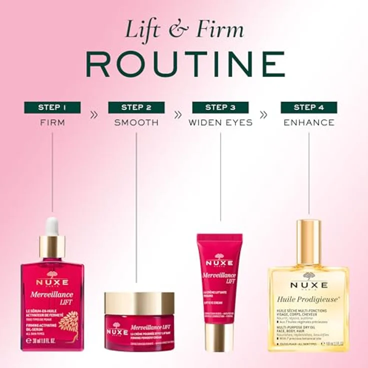 NUXE Merveillance LIFT Le Serum-en-Huile Gesichtsserum 30 ml – Bild 6