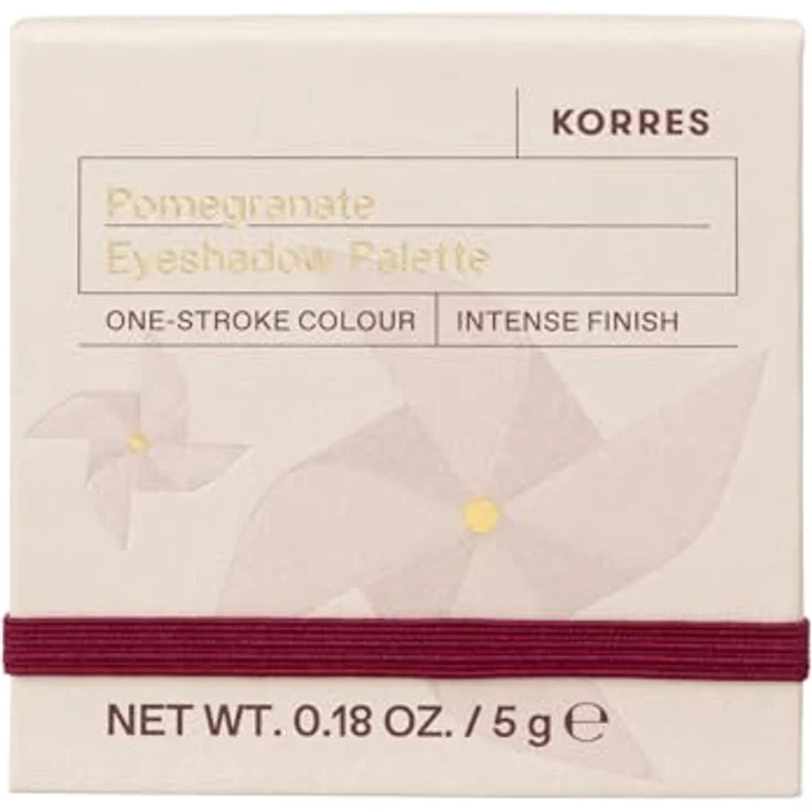 KORRES Eyeshadow Palette Pomegranate, Lidschattenpalette in kastanienbrauen Shades, hochpigmentiert, silikon- und parabenfrei, 5g – Bild 2