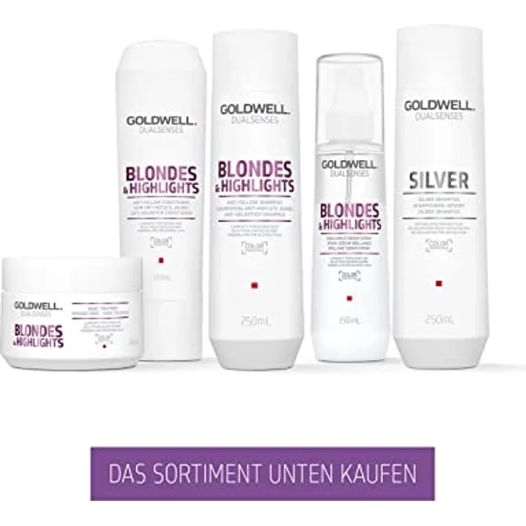 Goldwell Dualsenses Blondes & Highlights Anti-Gelb 60 sec Treatment Pflegekur 200 ml – Bild 5
