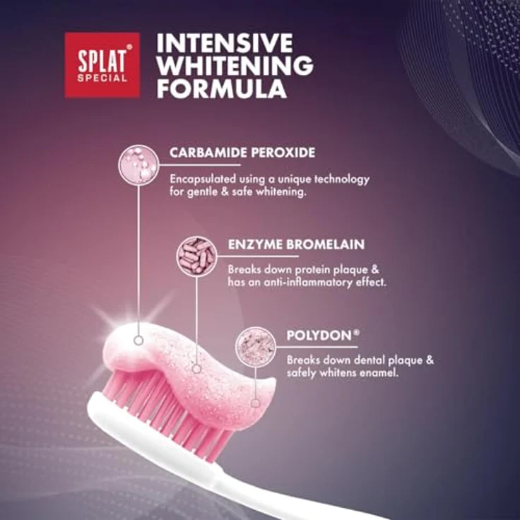 Splat Extreme White mit Whitening-effekt für weißere Zähne, 75 ml – Bild 9
