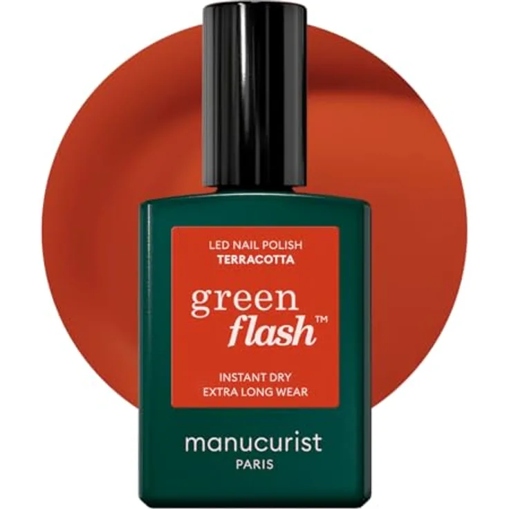 manucurist Green Flash  Gel Nagellack 15 ml Terracotta