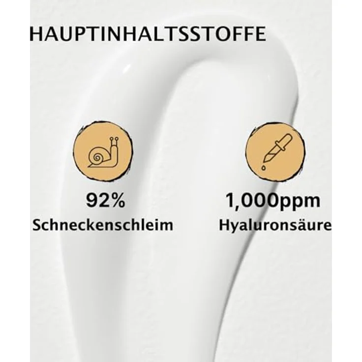 P-Beauty Advanced Snail 92 All In One Cream, Gesichtscreme mit 96% Schneckenschleim für intensive Feuchtigkeit, Anti-Aging und Hautregeneration, 100g – Bild 3