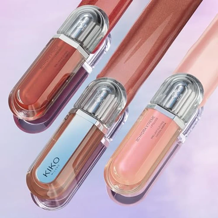 KIKO Milano 3D Hydra Xtreme Lipgloss, hydratisierendes Lipgloss für mehr Lippenvolumen, Farbton 01 Pink Glacier, 6 ml – Bild 6